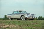 Studebaker President Speedster White & Grey 1955 года